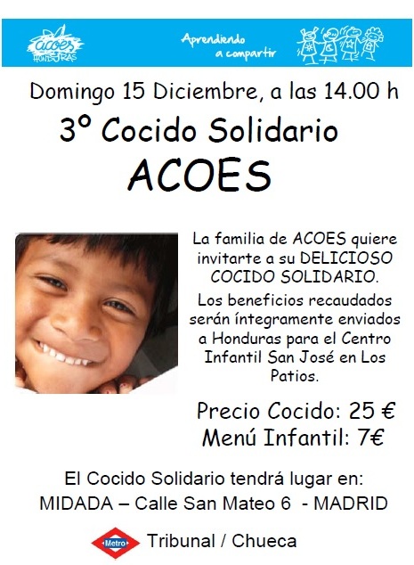 Cocido Solidario Acoes